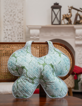 Botanical Sunburst Print Floret Bag Cotton Hand Block Printed