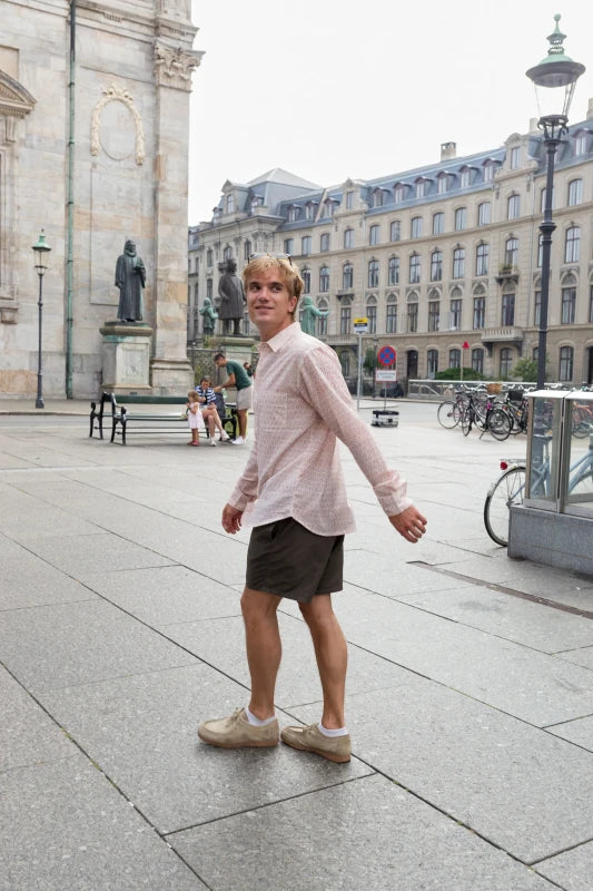 Handmade cotton printed half sleeve shirt Indian handmade shirt