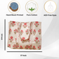 Awdhesh Kumar Repeating Blossom Cotton Hand Block Printed Tote Bag for Women
