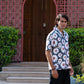 half sleeve Indian Hand Block Print Shirt Floral Breeze Casual Shirt – Stylish Summer Look Shirt 100% Cotton Fabric