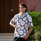 half sleeve Indian Hand Block Print Shirt Floral Breeze Casual Shirt – Stylish Summer Look Shirt 100% Cotton Fabric