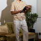 Playful Face Print Casual Shirt – Fun & Trendy Style