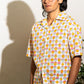 Playful Face Print Casual Shirt – Fun & Trendy Style