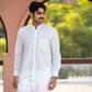 Full Sleeve Indian Hand Block Print Shirt  Elegant Mint Motif Cotton Kurta Shirt 100% Cotton Fabric