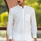 Full Sleeve Indian Hand Block Print Shirt  Elegant Mint Motif Cotton Kurta Shirt 100% Cotton Fabric