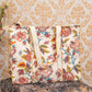 Awdhesh Kumar floral tapestry Cotton Hand Block Printed Tote Bag for Women