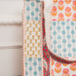 Awdhesh Kumar Mustard Floral Cotton Hand Block Printed Tote Bag for Women