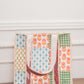 Awdhesh Kumar Mustard Floral Cotton Hand Block Printed Tote Bag for Women
