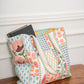 Awdhesh Kumar Mustard Floral Cotton Hand Block Printed Tote Bag for Women