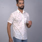 half sleeve Indian Hand Block Print Shirt Naav Design Shirt 100% Cotton Fabric