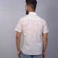 half sleeve Indian Hand Block Print Shirt Jungle Buti Design Shirt 100% Cotton Fabric