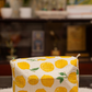 Awdhesh Kumar Lemon Drop Crush Cotton Hand Block Printed Toiletry Bags for Women