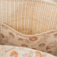 Awdhesh Kumar Rustic Flower Vine Cotton Hand Block Printed Tote Bag for Women