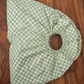 Soft Green Checkerboard Print HALO BAG