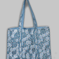 Cotton Hand Bag, Bluebell Meadow Tote Bags, Women hand bags, Tote bags for Girls, Fashion Tote bags, Printed Tote Bags
