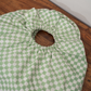 Soft Green Checkerboard Print HALO BAG
