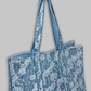 Cotton Hand Bag, Bluebell Meadow Tote Bags, Women hand bags, Tote bags for Girls, Fashion Tote bags, Printed Tote Bags