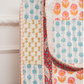 Vintage Garden Block Print Mosaic Tile Bag Cotton Hand Block Printed Tote Bag