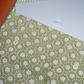 Sage Blossom Print Cotton Hand Block Printed Laptop Bag