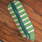 Green Harmony Print Pencil Pouch Cotton Hand Block Printed