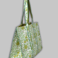 Cotton Hand Bag,Verdure Vine Quilted Tote Bags, Women hand bags, Tote bags for Girls, Fashion Tote bags, Printed Tote Bags