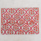 Rustic Rose Garden Print Cotton Hand Block Printed Laptop Bag