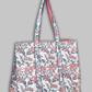 Cotton Hand Bag,Rosewood Breeze Quilted Tote Bags, Women hand bags, Tote bags for Girls, Fashion Tote bags, Printed Tote Bags