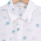 Short Sleeve Indian Aqua Adventure Illustration shirt 100% Cotton Fabric