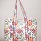Awdhesh Kumar Floral Carnival Cotton Hand Block Printed Tote Bag for Women