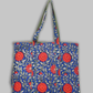 Cotton Hand Bag,Royal Bloom Quilted Tote Bags, Women hand bags, Tote bags for Girls, Fashion Tote bags, Printed Tote Bags