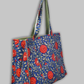 Cotton Hand Bag,Royal Bloom Quilted Tote Bags, Women hand bags, Tote bags for Girls, Fashion Tote bags, Printed Tote Bags