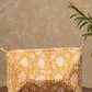 Awdhesh Kumar Sunrise Floral Pouch Cotton Hand Block Printed Toiletry Bags for Women