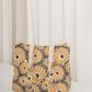 Awdhesh Kumar Mustard Floral Cotton Hand Block Printed Tote Bag for Women