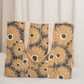 Awdhesh Kumar Mustard Floral Cotton Hand Block Printed Tote Bag for Women