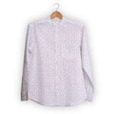 Full Sleeve Indian Hand Block Print Shirt Jharokha Design Shirt 100% Cotton Fabric