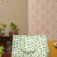 Awdhesh Kumar Garden Green Essence Cotton Hand Block Printed Tote Bag for Women